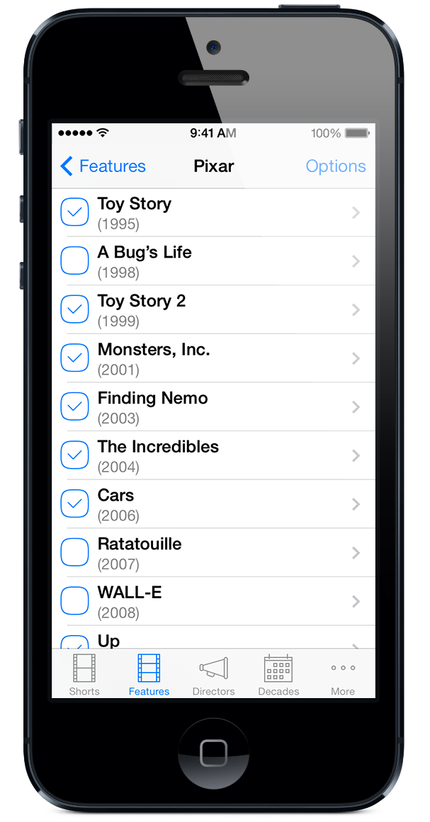 WALT app screenshot
